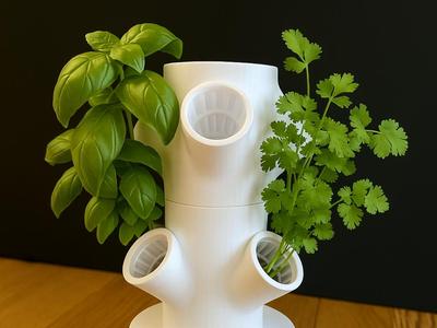mini hydroponic herb garden battery or usb powered
