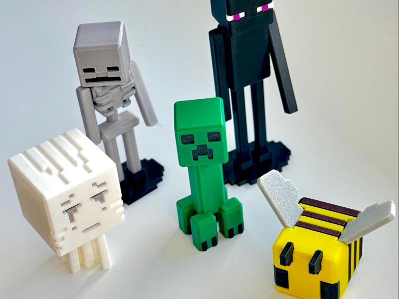Minecraft MiniMob - Display Stand