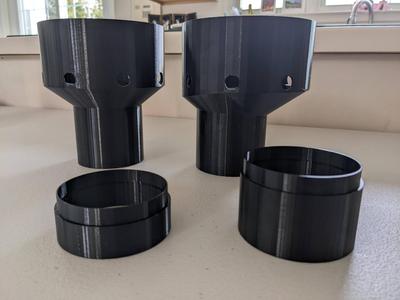 Huge Bottle (64 Oz.) Car Cupholder Wide Adapter