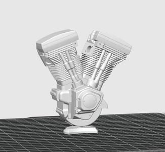 Evolution Engine Harley Chopper