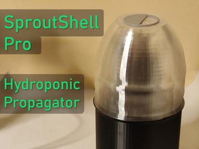 SproutShell Pro Hydroponic Propagator