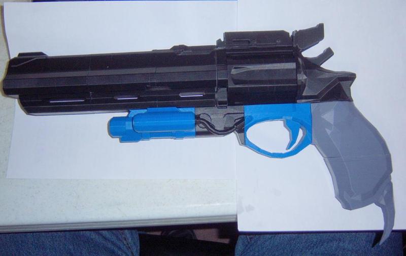 Sliced - Destiny Exotic Hand Cannon Hawkmoon 1:1 Scale