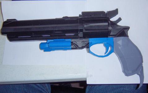Sliced - Destiny Exotic Hand Cannon Hawkmoon 1:1 Scale