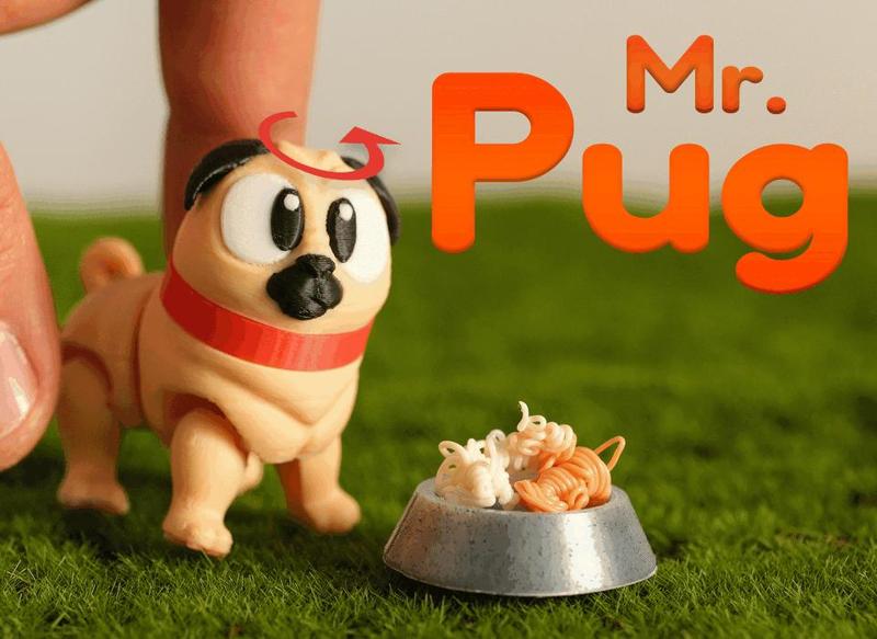 My Mini Pug Buddy – Articulated