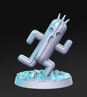 Cactuar Final Fantasy 32mm Pre-supported
