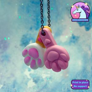 CUTE PAW LOLLIPOP KEYCHAIN 🐾