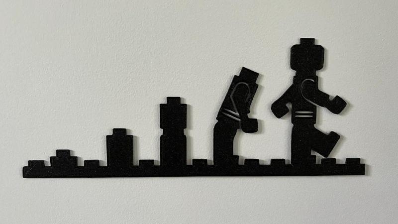 Lego Evolution Wall Art   