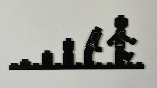 Lego Evolution Wall Art   