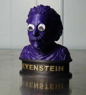 Googly Eyenstein and Plinth   