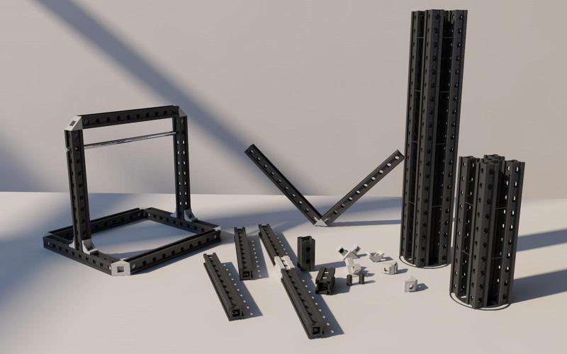 Z Profiles mounting/construction system (20x20mm)