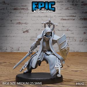Inquisitor Knight Block / Angelic Soldier / Holy Warrior / Heavenly Guardian / Magical Power Fighter / Cloud Celestial / Divine Proxy