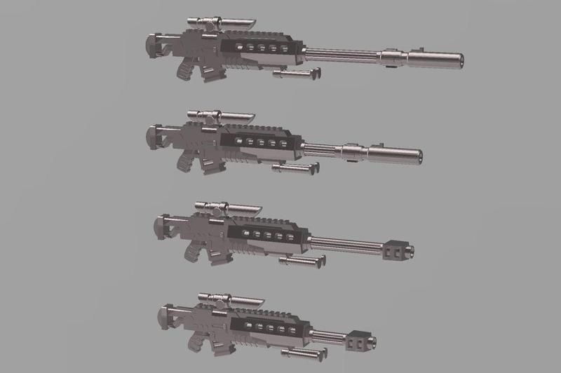 Barrett 50 Cal Bolt Sniper Rifle