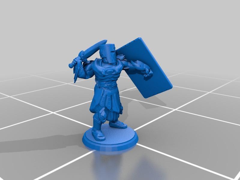 Knights - (See Description!) - Sword and Tower Shield 