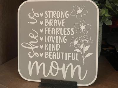 Mothers Day Display / Sign / Gift / Easy / Fast