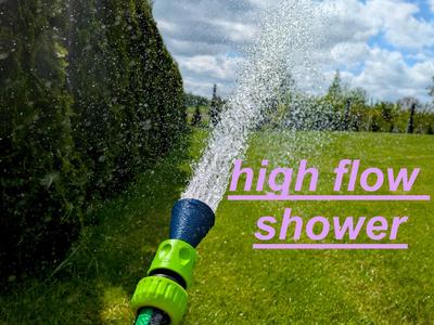 Shower Sprinkler Gardena compatible fuzzy skin