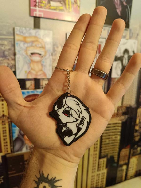Loona / Helluva Boss Keychain