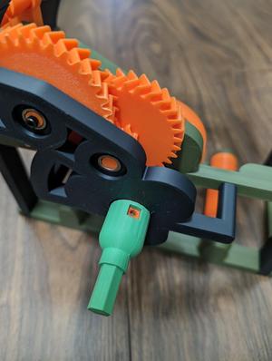 V-Spooler 2 in 1 Drill and Crank Attachment