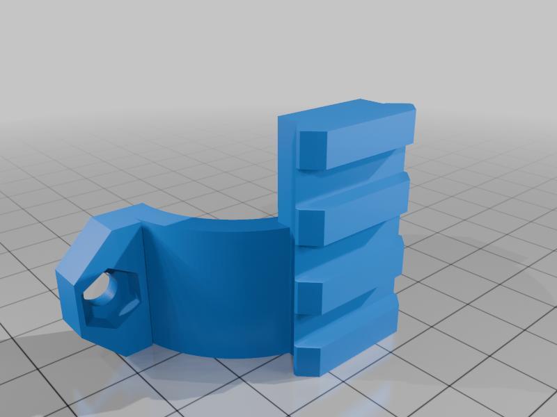 Dyson V10/V8/V7 Picatinny rail