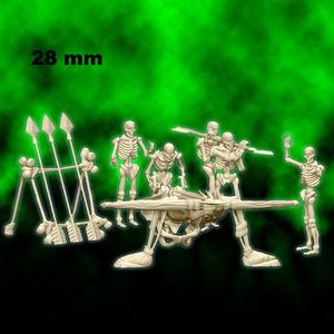 Skeleton balista - 28mm for wargame