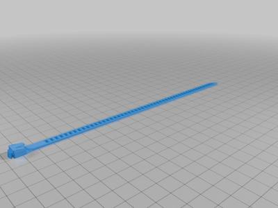 TPU Cable Tie (More Notches)