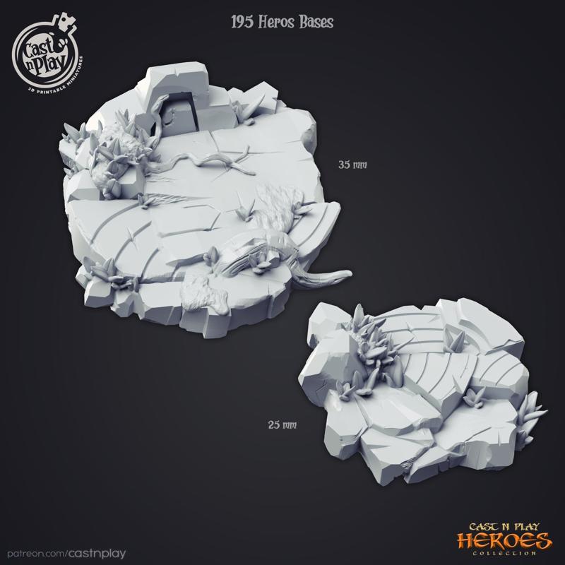 Hero Bases (Pre-Supported)