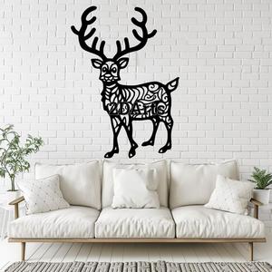 Reindeer 2D Wall Art/Window Art - Digital STL & SVG File for 3D Printing or Laser Cutting