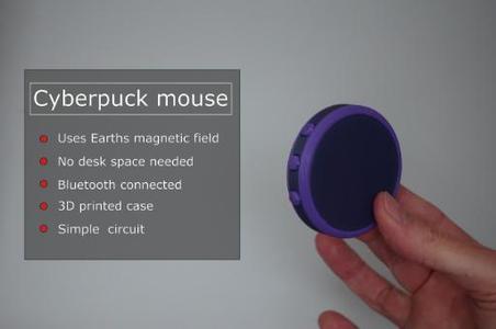 Bluetooth Cyberpuck mouse
