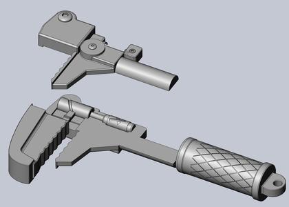 Overwatch Torbjorn Brigitte Wrench Movable