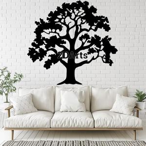 Tree 2D Wall Art/Window Art - Digital STL & SVG Files for 3D Printing and Laser Cutting