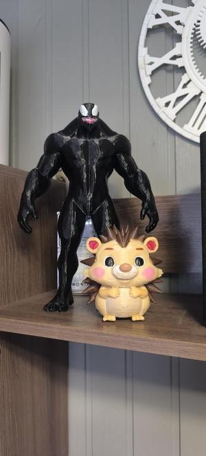 3D Hedgehog for Your Home: Free Model Download from Thingiverse!