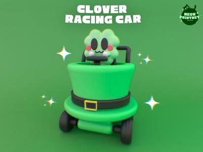 Clover racing car
