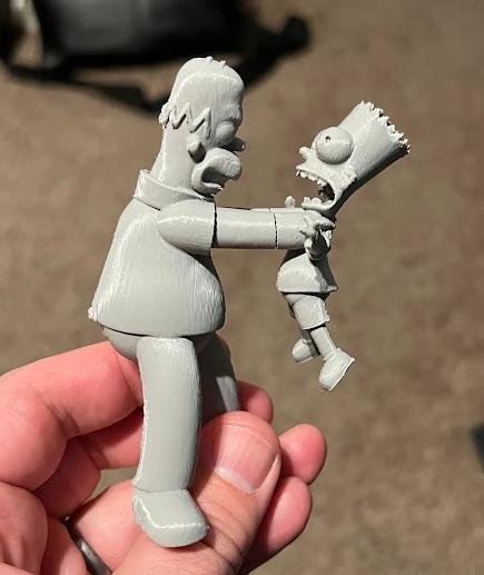 Homer and Bart