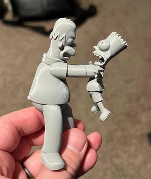 Homer and Bart
