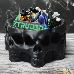 Multi-Faced Skull Candy Bowl