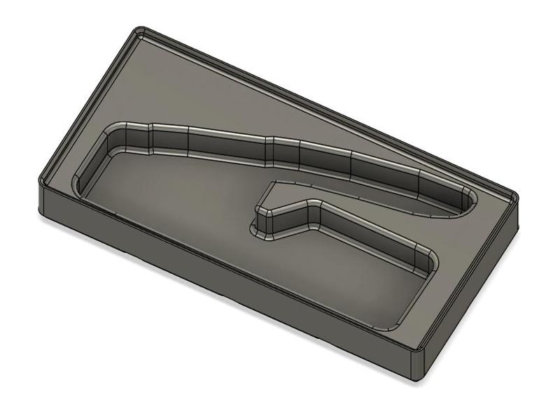RJ45 Crimp Tool Gridfinity Holder