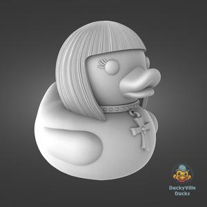 Gwendoline – the Goth Girl Duck