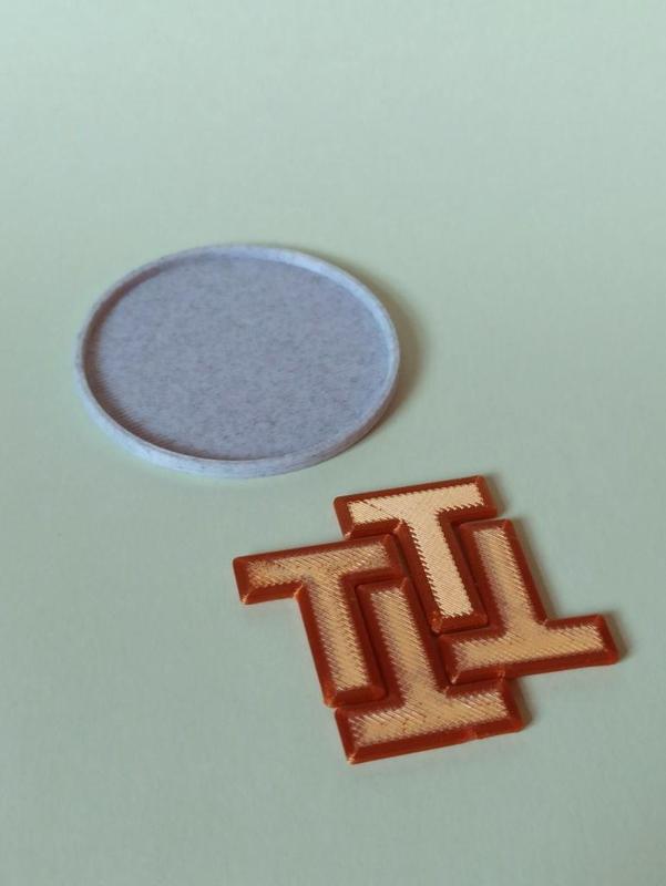 Fit 4 T in Circle Puzzle