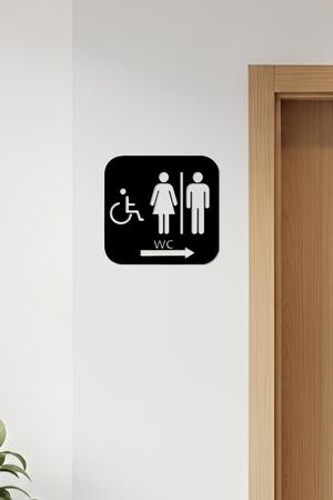 WC, Toilet Sign, Restroom