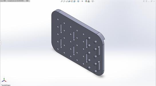 CNC Jig for Pegboards / Gabarit CNC pour pegboards 