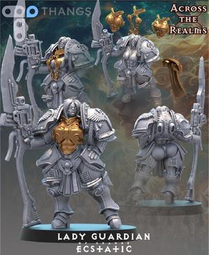 Ecstatic Lady Guardian of change