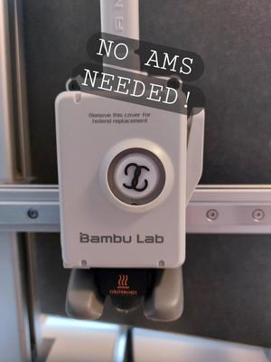 Bambu A1 Extruder Gear / Wheel Rings