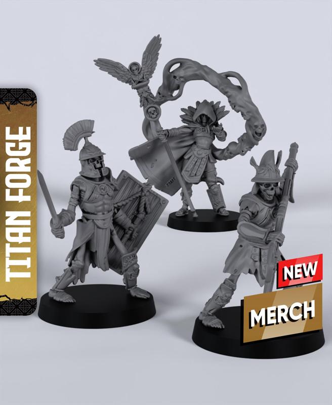 Macaria Deathwish - With Free Dragon Warhammer - 5e DnD Inspired for RPG and Wargamers