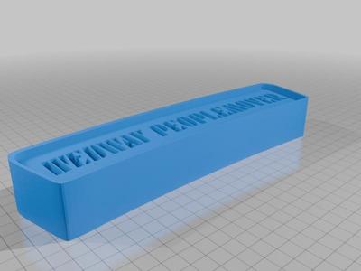 Disney WEDEWAY Peoplemover Sign LIGHT