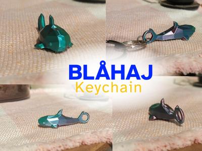 Blåhaj Keychain