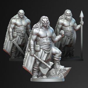 3 Ancient Barbarians
