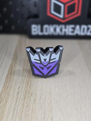 Blokkheadz Decepticon Logo - Magnet, Ornament and Regular Collectible