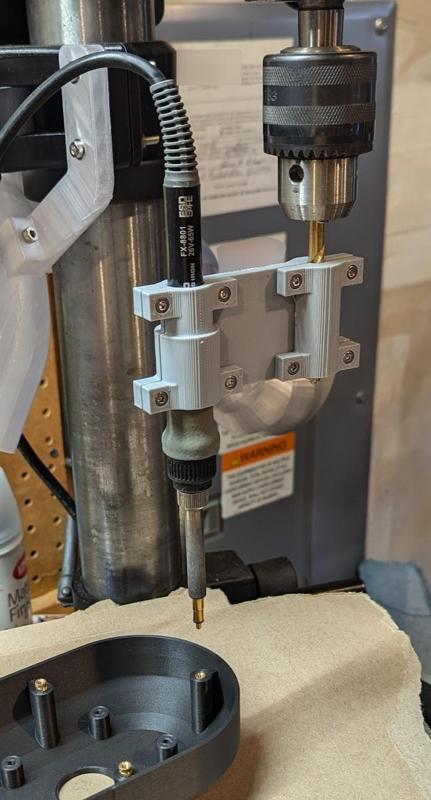 Quick and Dirty Hakko FX-8801 Soldering Iron Threaded Insert Adapter