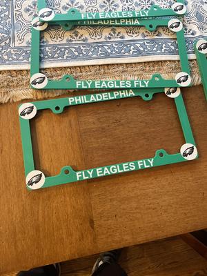 Multicolor Philadelphia Eagles License Plate Frame