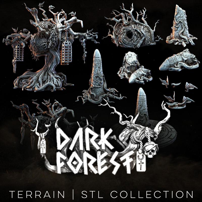 Dark Forest: Terrain Collection
