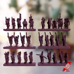 Meiji Warriors: Nippon ashigaru Yamitori (10/15mm)